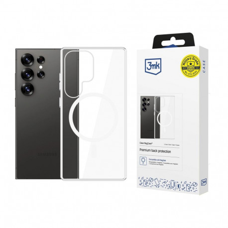 3mk ümbris Samsung Galaxy S25 Ultra MagCase, läbipaistev