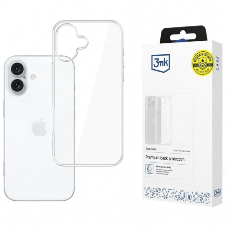 3mk läbipaistev ümbris Apple iPhone 17-le