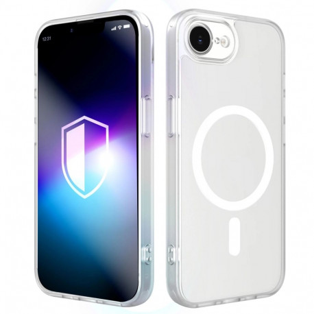 3mk ümbris Apple iPhone 16E/iPhone 17E Misty MagCase, valge
