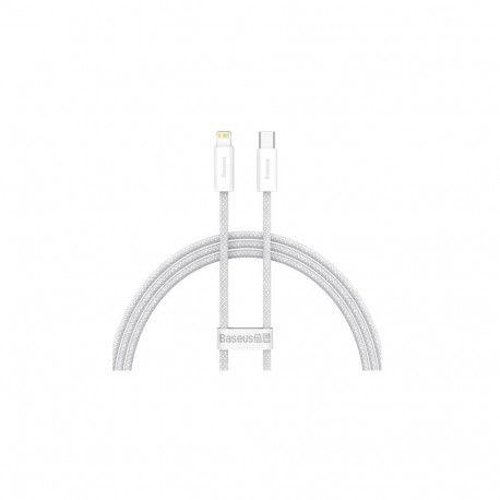 Baseus mobiiltelefoni kaabel CALD000002 1m USB C Lightning, valge