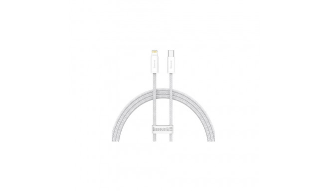 Baseus mobiiltelefoni kaabel CALD000002 1m USB C Lightning, valge