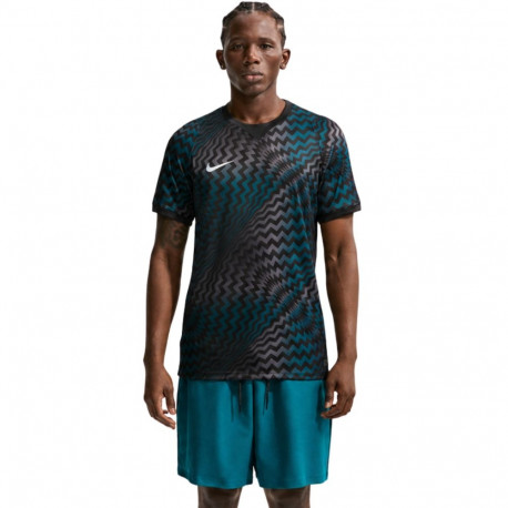 Koszulka męska Nike Dri-Fit Gardien VI Goalkeeper czarno-niebiesko-szara HV8301 010 L