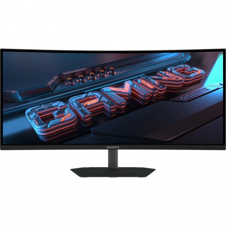 GIGABYTE mängumonitor G34WQC2 34 WQHD VA kumer FreeSync Premium Adaptive Sync 200Hz paneel, must/hal