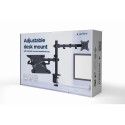 Gembird MA-DA-03 monitor mount / stand 81.3 cm (32") Desk Black