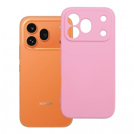 Case for Honor 600 PRO Silicone powder pink