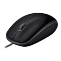Logitech B110 Silent  Corded mouse Black