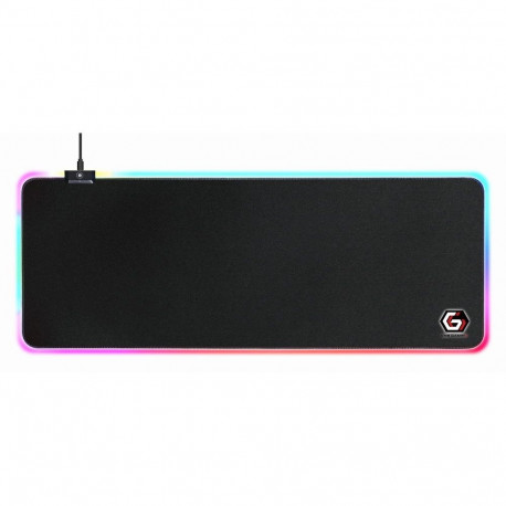 Gembird MP-GAMELED-L mouse pad Gaming mouse pad Black