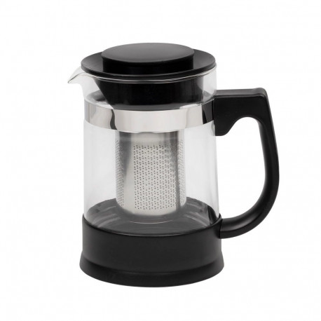 Resto Kitchenware 90512 teapot Single teapot 950 ml Black  Transparent