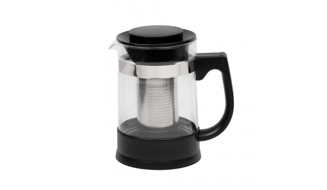 Resto Kitchenware teekann 90512 950ml, must, läbipaistev