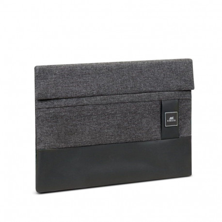 Rivacase 8802 laptop case 33.8 cm (13.3") Sleeve case Black  Grey