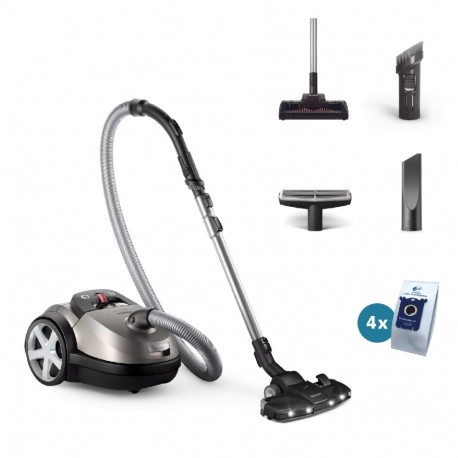 Philips silindertolmuimeja 8000 series XD8152/12 4L kuivpuhastus 900W tolmukotiga