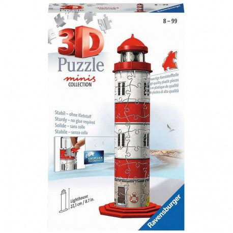 Ravensburger 3D-pusle 11273, 54 osa, hooned