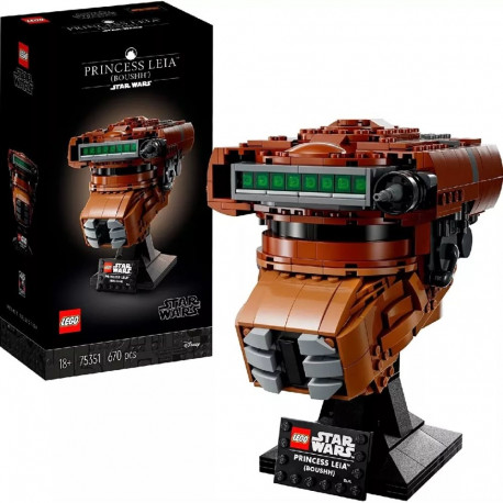 Lego kiiver 75351 Star Warsi printsess Leia Boushh'i lennukostüümiga
