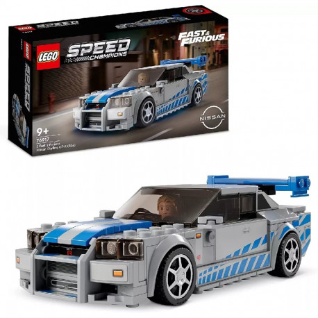 LEGO Speed Champions Nissan Skyline GT-R (R34) filmist Kiired ja vihased (76917)