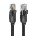 PATCH CABLE CAT.6 UTP/10M BLACK IBEBL VENTION