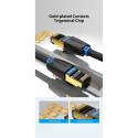 PATCH CABLE CAT.8 SFTP/10M BLACK IKABL VENTION