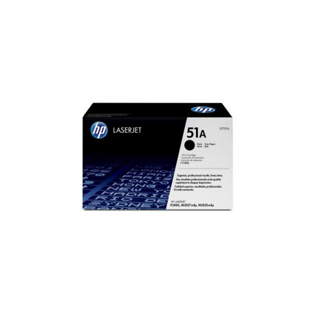 HP 51A Black Original LaserJet Toner Cartridge