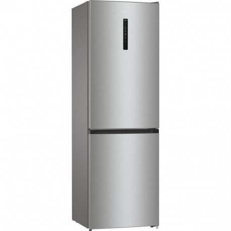 Gorenje NRK6192AXL4 fridge-freezer Freestanding 300 L E Grey
