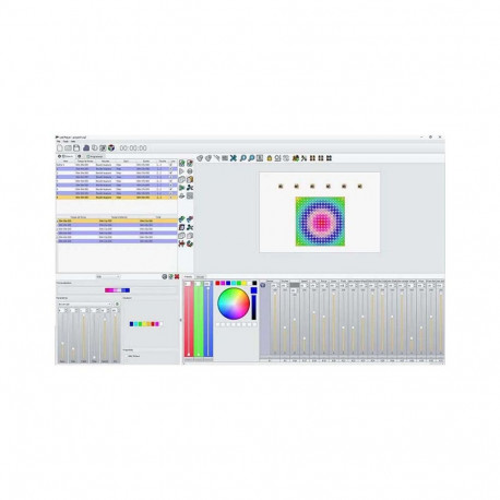 DMX controller CHROMATEQ CLUB 1024 + software