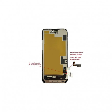 Display for iPhone 15 Plus, LTPO Soft OLED, 60Hz