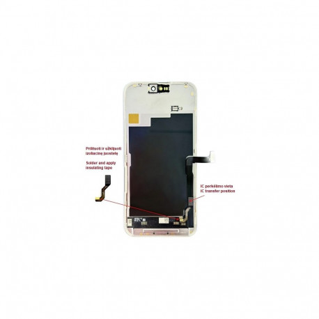 Display for iPhone 15 Pro Max, LTPO Soft OLED, 120Hz