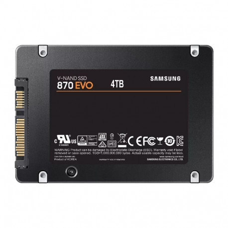 Samsung 870 EVO 4TB 2.5" Serial ATA III V-NAND