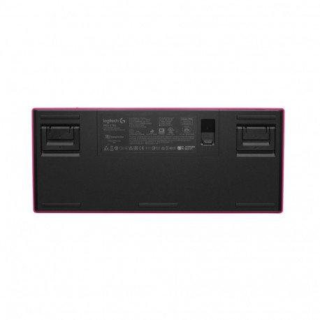 Logitech G 920-012159 keyboard Gaming RF Wireless + Bluetooth QWERTY US International Magenta