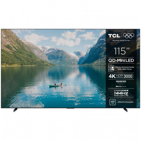 TCL nutiteler 115C7K 2.92m (115") 4K Ultra HD Wi-Fi 3000cd/m², must