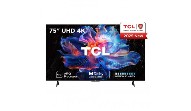 TCL teler V6C 75V6C 190.5cm (75") 4K Ultra HD nutiteler Wi-Fi 330cd/m², metallik