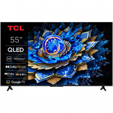 TCL T69C 55T69C TV 139.7 cm (55") 4K Ultra HD Smart TV Wi-Fi Metallic 350 cd/m²