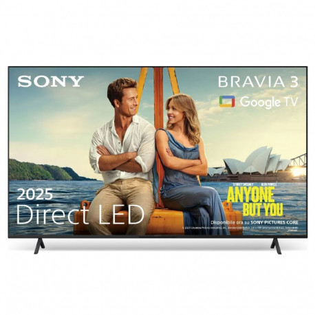 Sony nutiteler K-65S3 163.8cm (64.5") 4K Ultra HD Wi-Fi, must