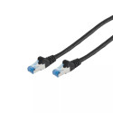 S/CONN võrgukaabel 75713-S 3m Cat6a S/FTP (S-STP), must