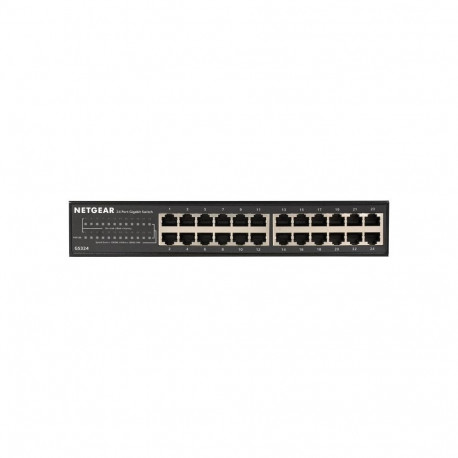 NETGEAR GS324 Unmanaged Gigabit Ethernet (10/100/1000) Black