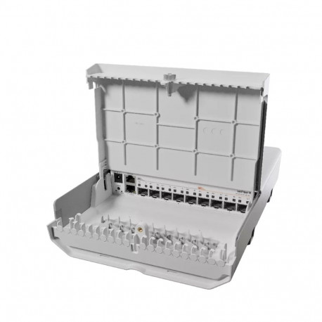 Mikrotik netFiber 9 Gigabit Ethernet (10/100/1000) Power over Ethernet (PoE), valge