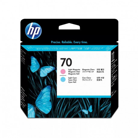 HP 70 Light Magenta and Light Cyan DesignJet Printhead