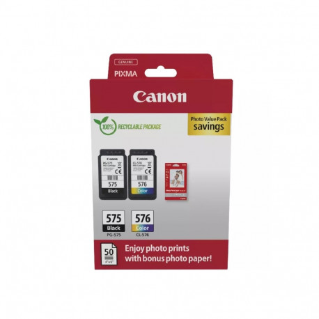 Canon tindikassett 5438C004, 2 tk, originaal, must, tsüaan, magenta, kollane