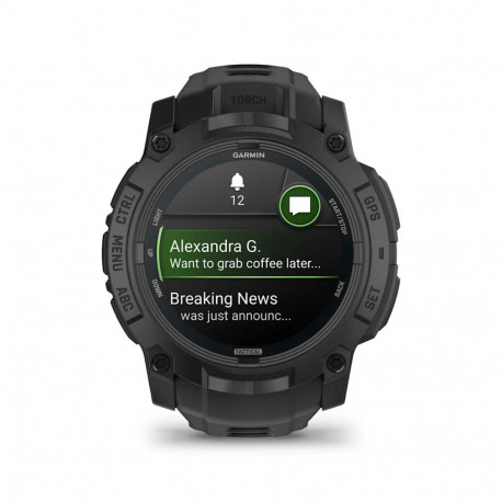 Garmin digitaalne käekell Instinct 3 Tactical Edition 3.3 cm (1.3") AMOLED 50 mm 416 x 416 pikslit G