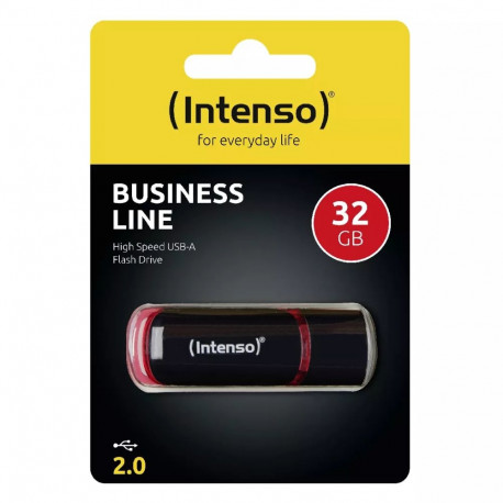 Intenso 32GB USB2.0 USB flash drive USB Type-A 2.0 Black  Red