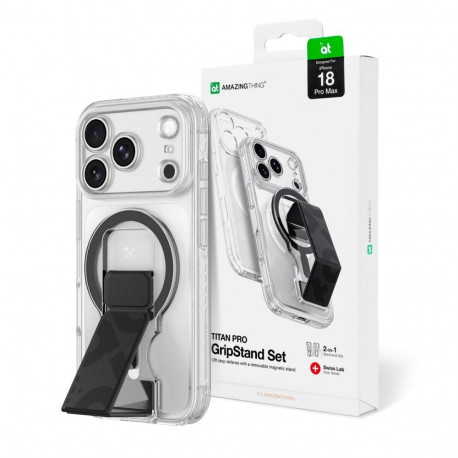 AmazingThing AmazingThing Titan Pro Lens Stand Set for iPhone 18 Pro Max with Magnetic Holder and St