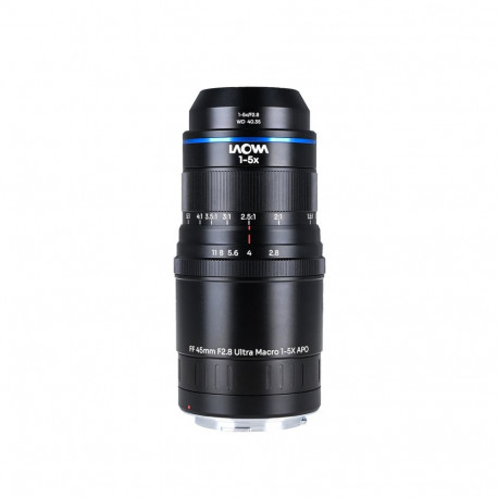 LAOWA Aksen 45mm f/2,8 1-5X ülimakroobjektiiv – Canon RF