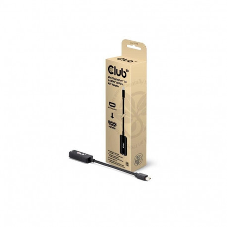 CLUB3D Mini DisplayPort™ 1.4 to HDMI™ 8K60Hz M/F Adapter