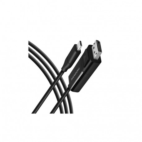 Axagon videokaabli adapter RVC-DPC 1.8m USB Type-C DisplayPort, must