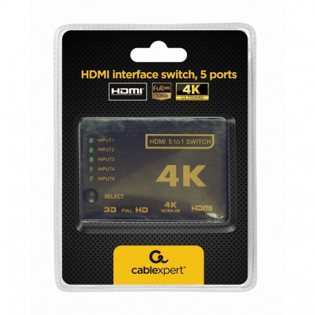 Gembird videosignaali kommutaator DSW-HDMI-53