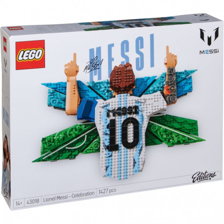 LEGO spordiväljaanne 43018 Lionel Messi tuuletus