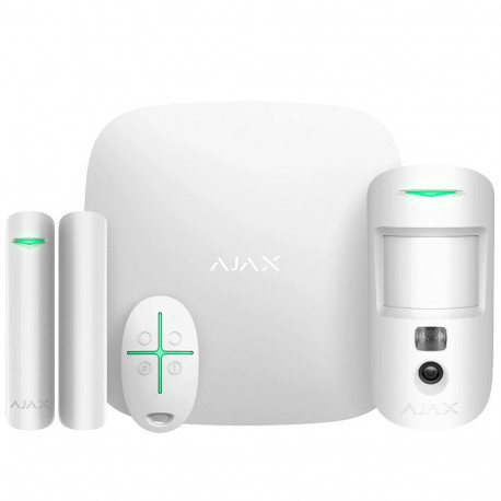 Ajax nutika kodu turvakomplekt StarterKit Cam Jeweller (juhtmevaba)