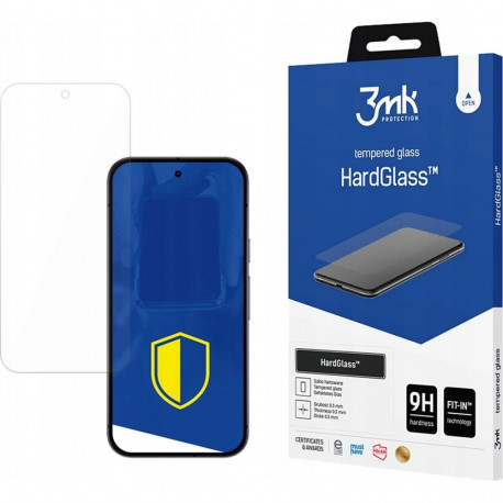 3mk HardGlass ekraanikaitseklaas Google Pixel 9A jaoks