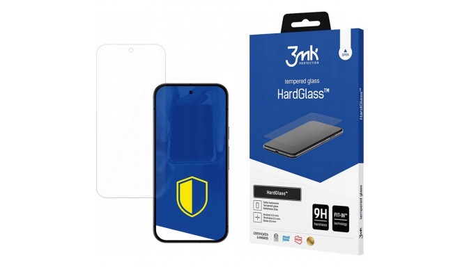 3mk HardGlass ekraanikaitseklaas Google Pixel 9A jaoks