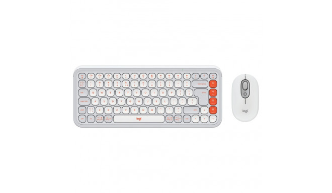 "Logitech Pop Icon Combo - OFF WHITE (US)"