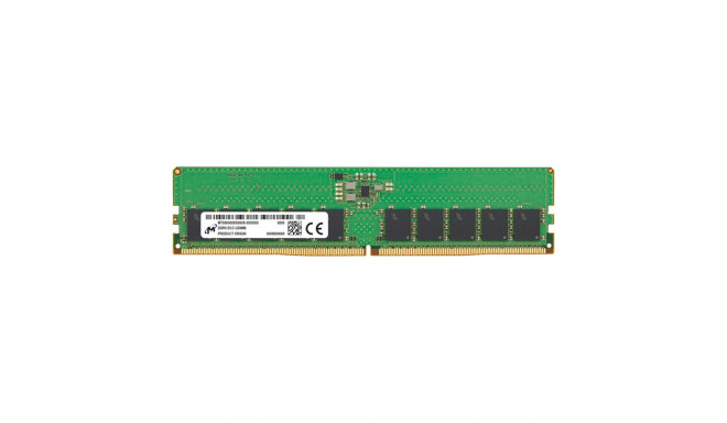 "16GB MICRON Server Memory Module UDIMM/ECC 5600 MHz CL 46 1.1 V"