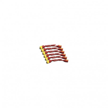 "APC Power Cord Kit Power cable IEC 60320 C19 to IEC 60320 C20 16 A 61cm red pack of 6"